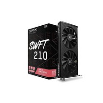 XFX Speedster SWFT 210 라데온 RX 6600 코어 게이밍 그래픽 카드 8GB GDDR6 HDMI 3xDP AMD RDNA 2 RX-66XL8LFDQ 포함