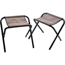헬리녹스 오리지널 정품 캠핑 문 (CAMPING MOON) 폴딩 의자 접이식 로우 체어, 04 그레이 수납 케이스 첨부 2점 세트 F-35-2H
