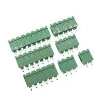 KF2EDGK 5.08 2EDG PCB 2핀 ~ 12 직선 곡선 니들 커넥터 플러그인 터미널 블록 피닉스 컨택트 Degson 10개, 01 Straight needle_01 2P