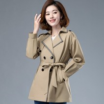 여성 코트 간절기 롱코트 캐주얼 슬림핏 자켓 인박카127