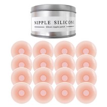 크앤비 실리콘니플패치 12P+틴케이스, 남성용틴케이스(12pcs) / 원형