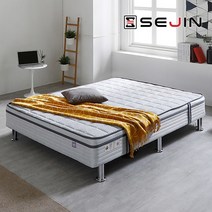 [세진침대] 코나 유로탑 파워본넬 50T단면매트리스 Q, 상세 설명 참조, 상세 설명 참조