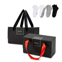 [선물포장] 뉴럭셔리 블랙라벨 5족 양말 선물세트_12 블럭 카바 베이직_남성