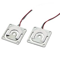 무게 센서 스레드 구멍 50kg 다리 저항 스트레인 바디 부하 액세서리 도구 DIY 키트 4 개, 한개옵션0