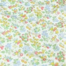 의류 재봉 천160cm x 작은 꽃 과일 아기 면직물 인쇄 천 봉제 퀼트 침구 의류 드레스 패치 워크 원단, 05 E