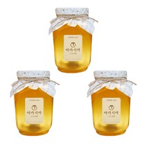 장수 진꿀 천연 아카시아 벌꿀 100% 2.4kgx3병 국산 양봉 자연산 진자꿀 지리산 햇 토종 숙성꿀 선물세트 아브시스산다량함유 탄소동위원소비-23.5 45년양봉기술로정성들여채밀, 3병, 2.4kg, 2.4kg
