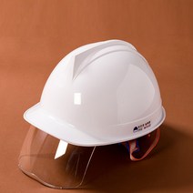 AM-301 동명 보안경 안전모 투구형 인쇄가능 색상다양, 하늘