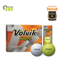 볼빅 NEW MAGMA 마그마 3피스 골프공 골프볼, NEW 마그마 화이트