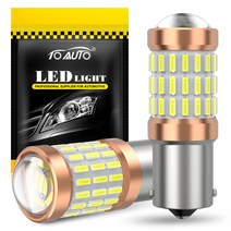 자동차 LED전구 방향지시등 표시등 P21W Led 1156 BA15S 5W T25 전구 자동차 신호 조명 램프 12V, 03 1157 BAY15D P21/5W, 01 빨간