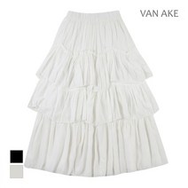 반에이크 밴딩 주름 캉캉 롱스커트_VB14SKM313Z