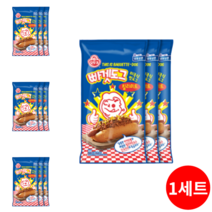 매콤 바게트핫도그 525g 1세트(3개) 마약핫도그 냉동핫도그 매콤한 칠리미트 고기핫도그 한입 핫도그 차박 여행 간식 한끼 식사 아침대용 hot dog 빠겟도그 캠핑용핫도그