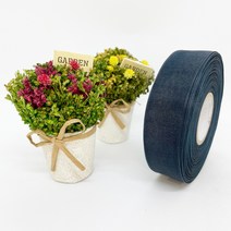포장 리본 끈 제이제이리본 무지오간디D 15mm 25mm 40mm 28컬러 ( 길이 45M ) 공단리본, OD27