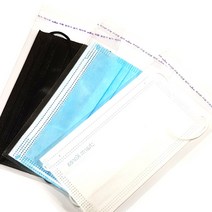 접착 OPP봉투 투명비닐 마스크포장 보관 200매