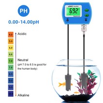 Professional 2 in 1 pH Meter 수족관 용 EC 미터 매개 변수 모니터 온라인 / 산도 계, 02  Plug