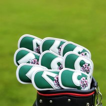 골프테일러메이드 자석형 아이언커버, 마스터스 그린9수