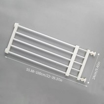 조립식 원두막 애완 동물 게이트 매직 게이트 개 안전 가드 게이트 개폐식 개 게이트 휴대용 접이식 게이트 안전한 곳 어디에나 설치, 03 White S