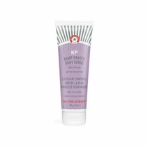 모공크림 NEW & FIRST AID BEAUTY FAB KP Bump Eraser 바디 스크럽 with 10% AHA 8 온스(1온스=약30g) .