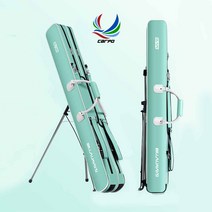 카르포 올라운드 낚시가방 민물 바다 겸용 산뜻한디자인 로드케이스 스탠딩 방수 고급 신제품 보관 수납, 그린 2단
