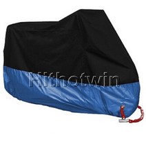 바이크커버 14 색 폴리에스테르 방수 보호 케이스 커버 모토 M-4XL rcycles couverture 비 UV 먼지, 14 Dark blue_04 XXL