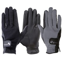 지맥스 아동용 주니어 승마장갑 라이딩 홀스글러브 어린이용 양손, 그레이(성인)