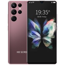 7.3 HD 스크린 언락 휴대폰 S23 울트라 4G 5G 스마트폰 오리지널 셀룰라 듀얼 심 안드로이드 13 휴대폰, 한개옵션1, 07 12GB 256GB Rose Gold