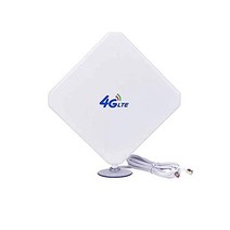 4G 안테나 SMA LTE 안테나 4G WiFi 라우터 모바일 핫스팟용 흡입 컵 및 10ft 연장 케이블 고이득 장거리 네트워크 안테나