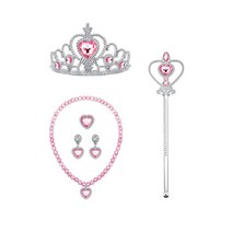공주님 놀이 티아라 세트 파티 생일 주인공 놀이 프린세스 메이커, 핑크