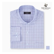 인디안 TREMOLO 체크 일정패턴 드레스셔츠_TGNTLWF8401