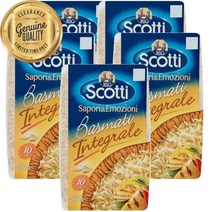 영국 Riso Scotti 리조스코티 퀵 쿡 홀그레인 바스마티 라이스 500g, ５개　(개당 17,800원 - 코드355p)