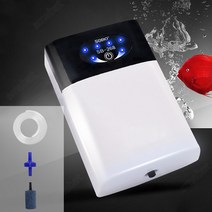 SMABAT 야외 USB 충전식 산소발생기 무소음 산소펌프 산소증강기 세트, 1구 1m도관 정역밸브*1 기포석*1세트