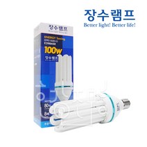 우리조명 EL 삼파장램프 100W E39 EFPE100EX-, 주광색