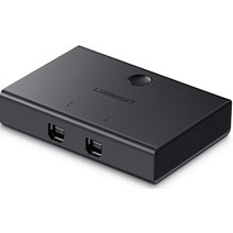 USB 2.0 수동선택기 2대 PC에서 공유 노트북 맥북 프린터 스캐너 USB선택기