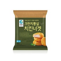 청정원 청정원 크런치통살 치킨너겟 300g 치킨요리 닭봉 간단요리 닭다리 아이들간식 홈파티 치킨가라아게 치킨너겟 팝콘치킨 냉동치킨, 1개