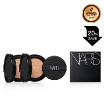 나스 [더블패키지] 네츄럴 래디언트 롱웨어 쿠션 SPF 50/PA+++ 리필 2개 세트, 삼청