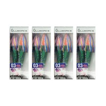 루웍스 틴셀에기 LWE-09 4팩, 03 수박, 2.5호