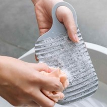 스윗브릿지 핸디형 미니 빨래판 휴대용 여행용 빨래판 2colo..., 단품, 선택:그레이