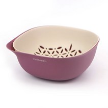 네이처홈 네이처안 분리형 과일세척바구니, 퍼플