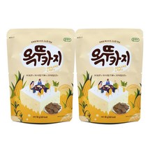 쿠키아 뚜부과자 옥뚜카지(50g) 두부과자 아이 어른 술안주용 건강 간식 스낵, 50g, 2봉