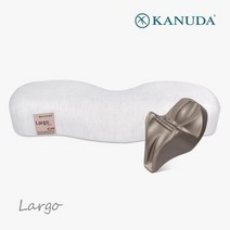 가누다 골드라벨 라르고 싱글세트(베개+머리냅) 기능성 베개, 단품
