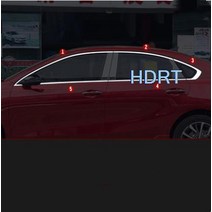 자동차튜닝 기아 K3 Cerato Forte 2019 2020 액세서리 자동차 창 트림 커버 크롬 스타일링 플레이트 외관, 03 GRAY