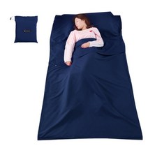 경량 침낭 라이너 휴대용 침낭 야외 캠핑 호텔 여행 싱글 더블 시트, 2-협력사, S