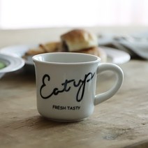 오반자이 카페스타일 머그 편리한컵 빈티지커피잔 북유럽머그 레트로스타일 귀여운머그잔 감성머그 도자기머그 홈카페, 오반자이 카페스타일 머그[잇업]