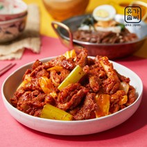 유가솜씨 닭갈비 4가지맛 600g (2~3인분), [제품선택]:02. 매운 닭갈비 600g (매운맛)