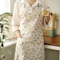 아망떼 디에나 옥스포드 원피스형 앞치마