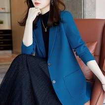 여성 자켓 정장자켓 여자 정장 블랙 재킷 빅사이즈 정장외투