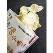 수제비반죽 수제비 사리 1kg 생면 초박형(5-6인분)