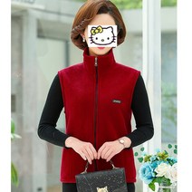 [Myshe]중년여성 엄마 조끼 가을 겨울 폴라 폴리스 베스트 BRS12E 1216an05