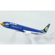 모형비행기 녹에어(블루) 737 16cm (1400), 단품