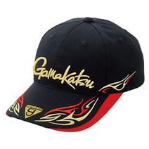 가마가츠 Gamakatsu 낚시 모자 올메쉬 캡 GM9893, 블랙