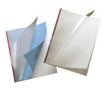 TTW75A741 명함 인쇄 열 전단지 열식 지 비닐 책 용 품 코팅 사진 라미네이터교구 보존 필름 용지 사무용 제본 엽서 종이 카드 기 표지 보관 라미네이팅 접착 문서, 백색 18mm 100개, 본상품선택